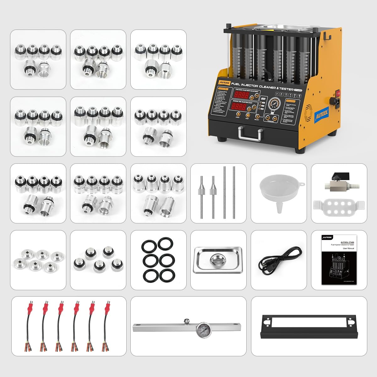 AUTOOL CT400 power and cooling features extend service life during use