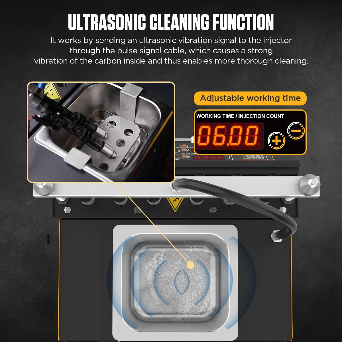 AUTOOL CT400 smart control panel for easy operation and monitoring