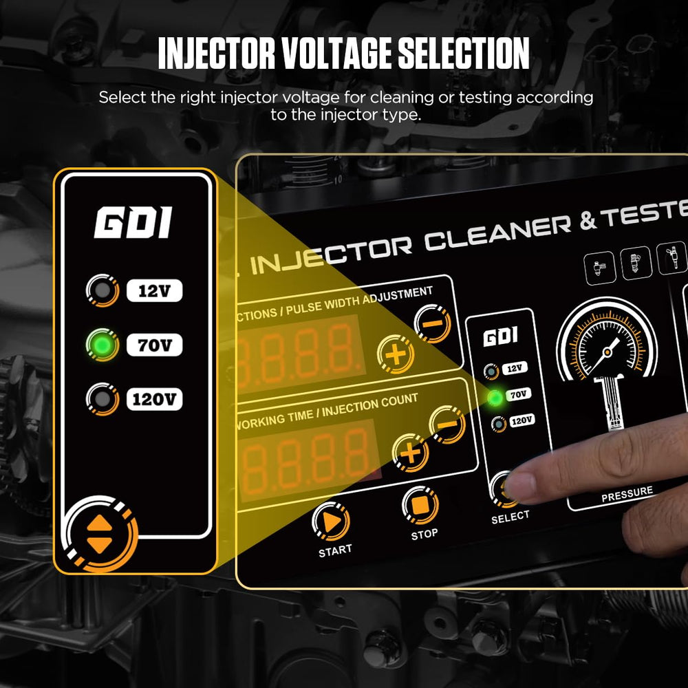 AUTOOL CT400 ultrasonic cleaning module for debris-free injectors