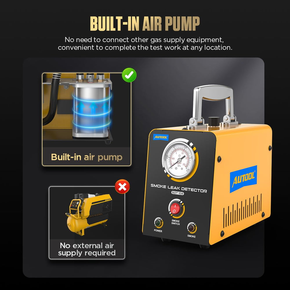 AUTOOL EVAP adapter and valve kit enabling access to service ports