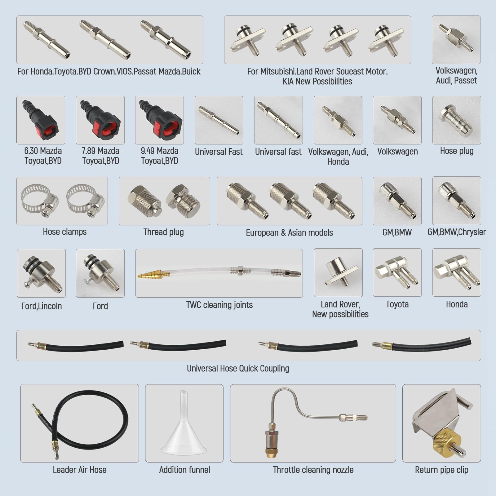 AUTOOL adapters widening compatibility across most cars and light trucks