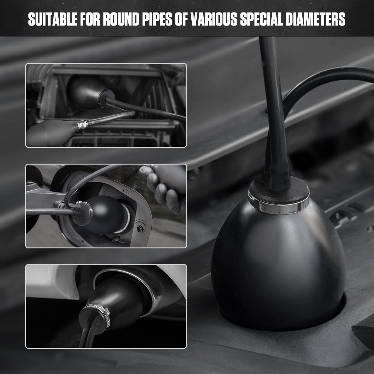 AUTOOL universal EVAP test compatibility using steam for accuracy