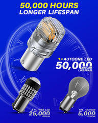 AUTOONE aluminum body aids heat dissipation for lasting performance.