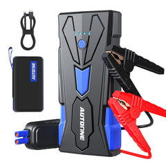 AUTOONE 6000A compact jump starter shown in a compact form for quick roadside boosts.