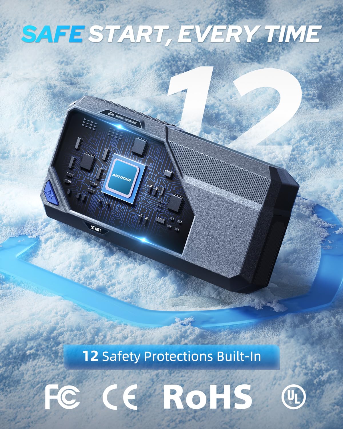 AUTOONE M6 packaging box presents a gift-ready, premium device