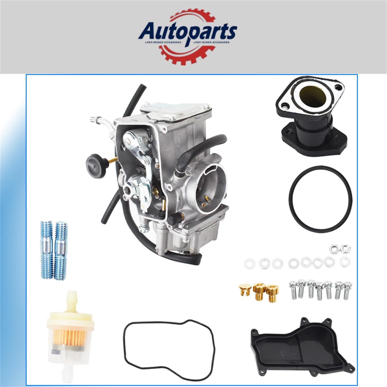 Autoparts carburetor with part numbers 3HN-13586-02/01 for easy verification