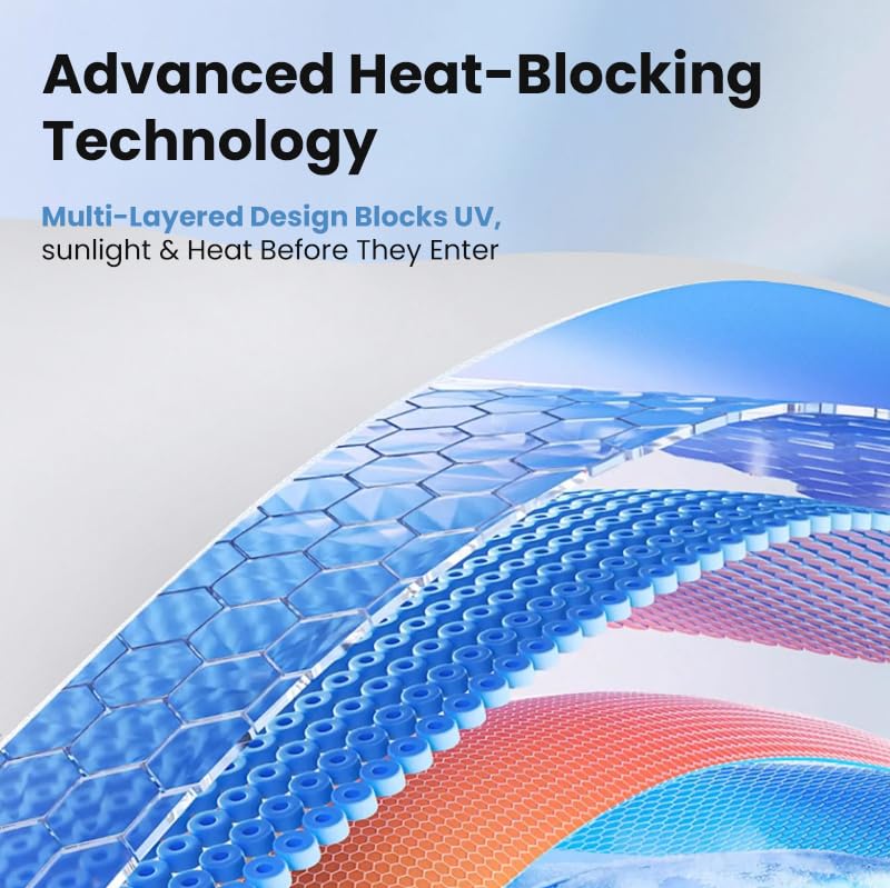 Autopect Sierra sunshade installs in seconds and stores in the glovebox.