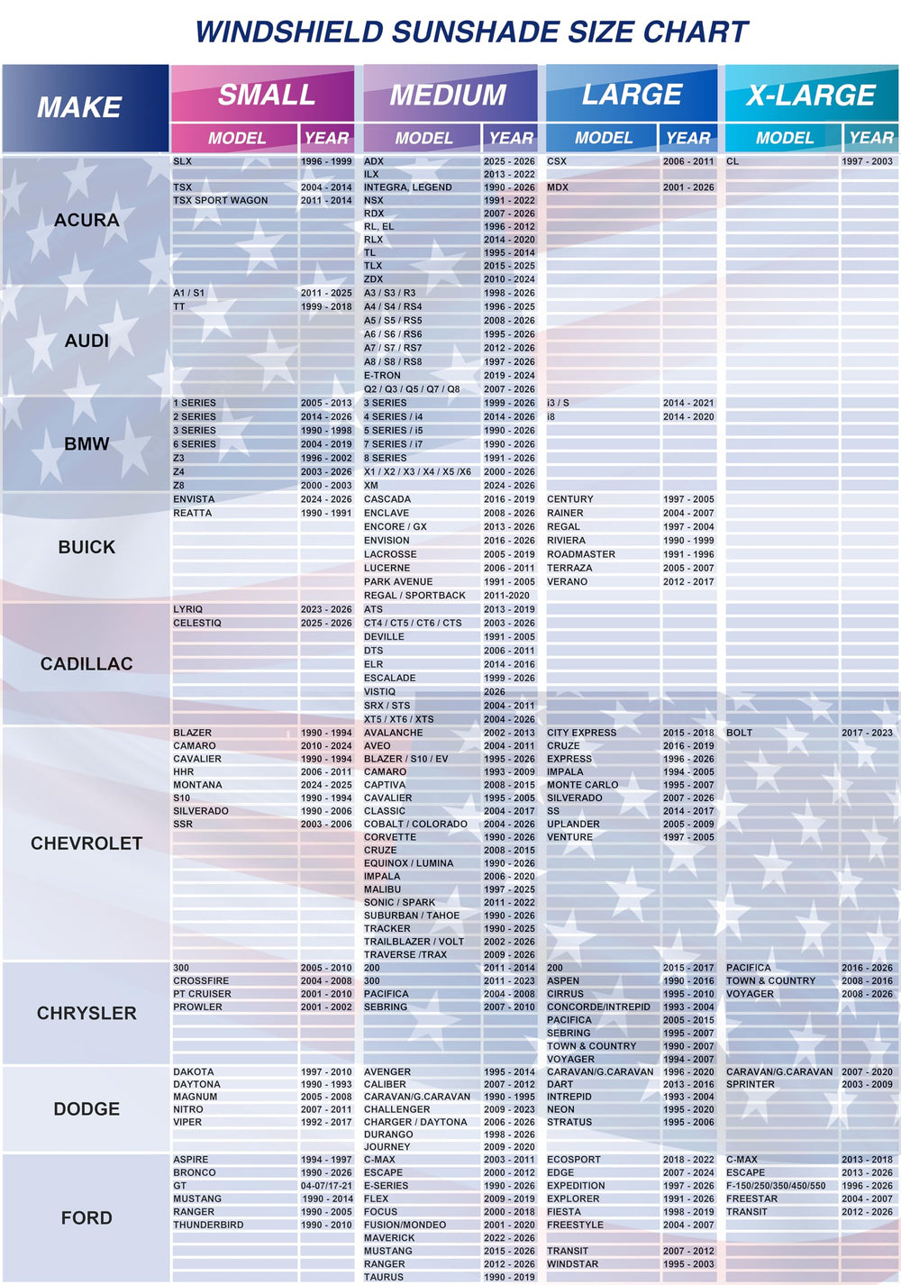 Autopect sun shade offers interior protection with patriotic style