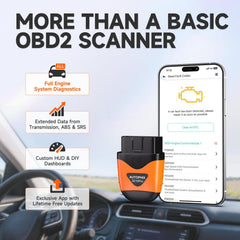 Autophix 3210 Pro displays transmission and ABS live data for quick checks