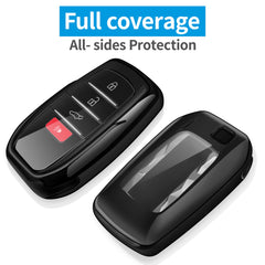 Autophone key fob cover for Toyota Venza with crystal-clear button protection.
