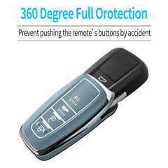 Autophone metal plus textile key chain keeps keys secure and easy to grab