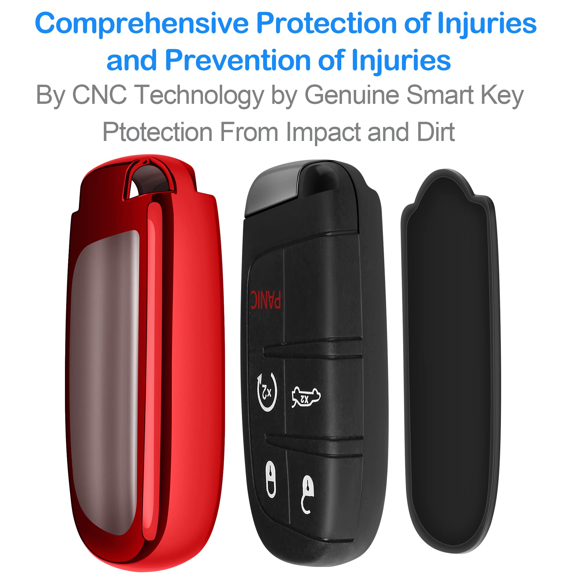 Autophone TPU case shows 360-degree protection for car keys.