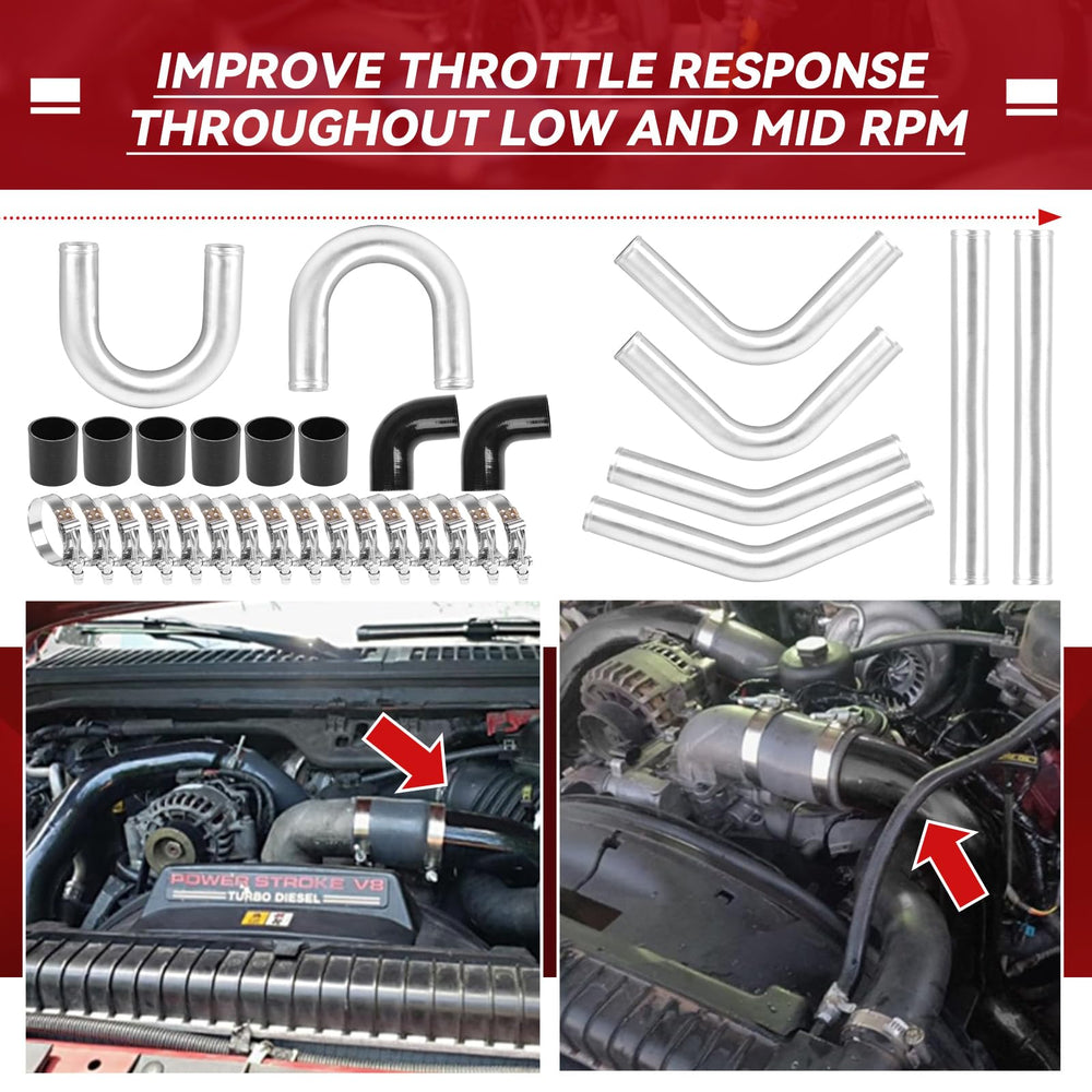 Autoptzxd straight silicone hose for reliable connections and routing
