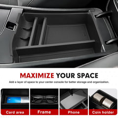 Autorder ABS shell center console tray with durable OEM-like finish.