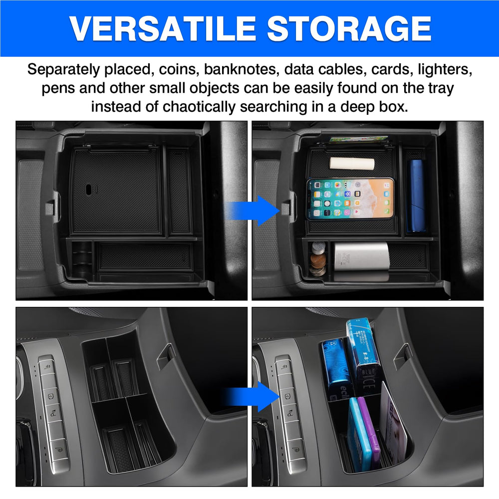 Autorder Carnival custom-fit design matches the KA4 armrest box for a firm hold.