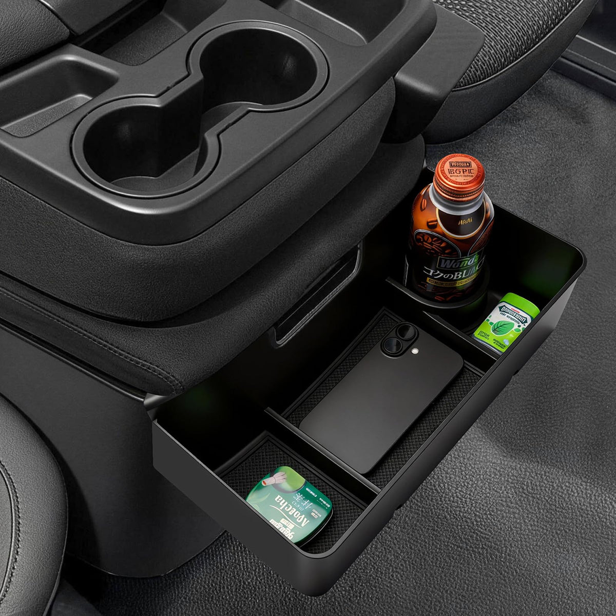 Autorder center console hanging organizer for Silverado/Sierra keeps essentials within reach and organized.
