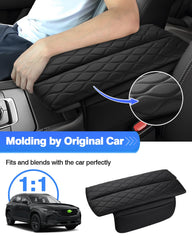 Autorder center console cover with pockets keeps small items organized during trips.