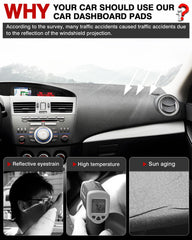 Autorder dash mat flannel Mazda3 2010-2013 soft and durable