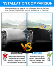 Autorder dashboard glare-reduction maintains clear visibility on bright days.