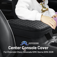 Autorder leather armrest pad adds plush feel and upgraded cabin aesthetics.