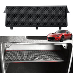 Autorder MX-5 center console organizer keeps essentials neatly organized during drives.