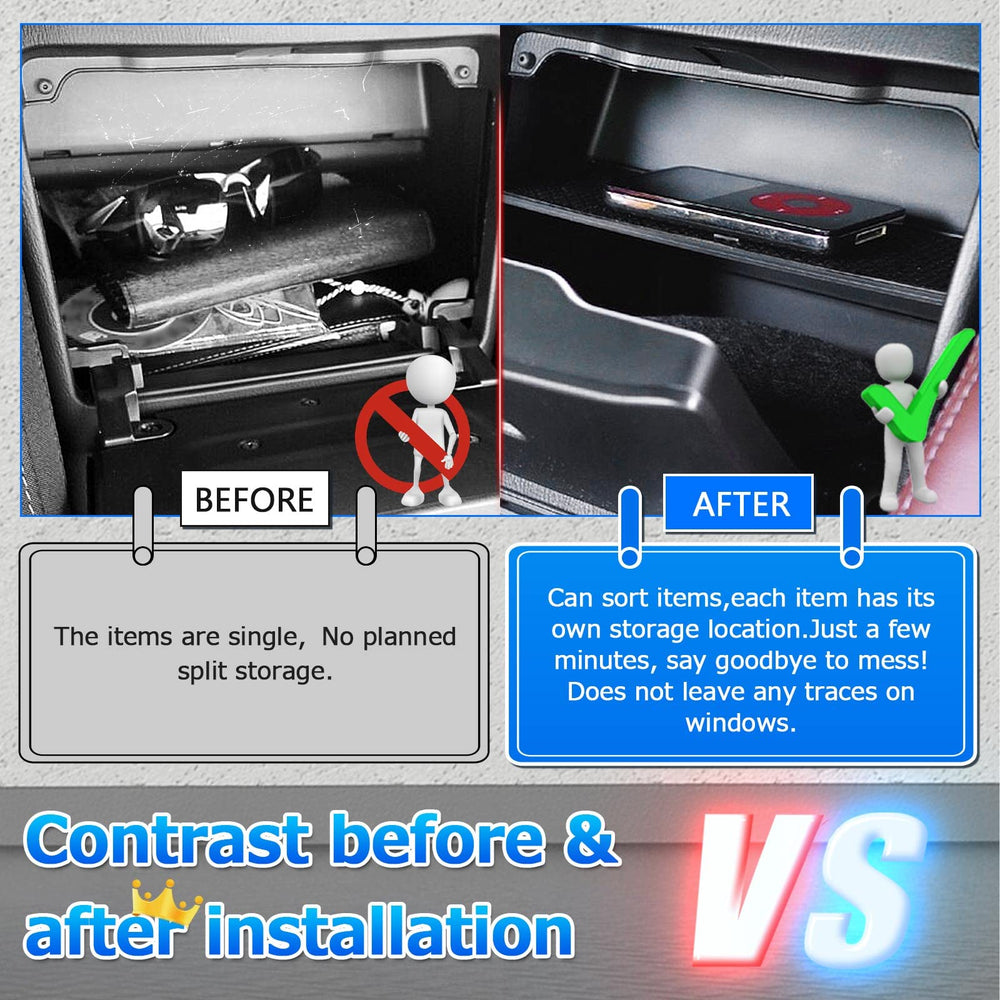 Autorder MX-5 silicone anti-slip pad prevents sliding and rattling.