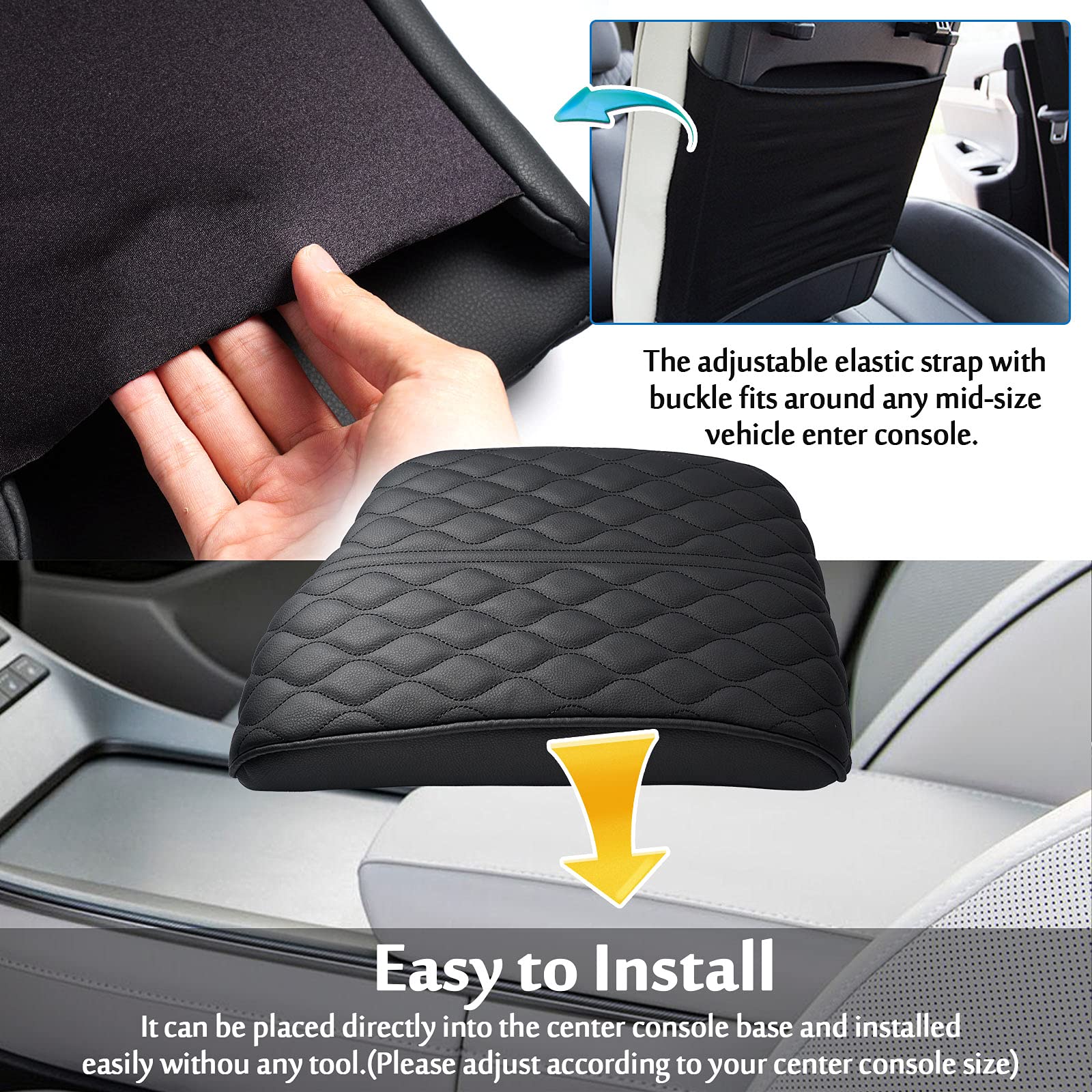 Autorder Palisade armrest-cover durable material resists wear over time.