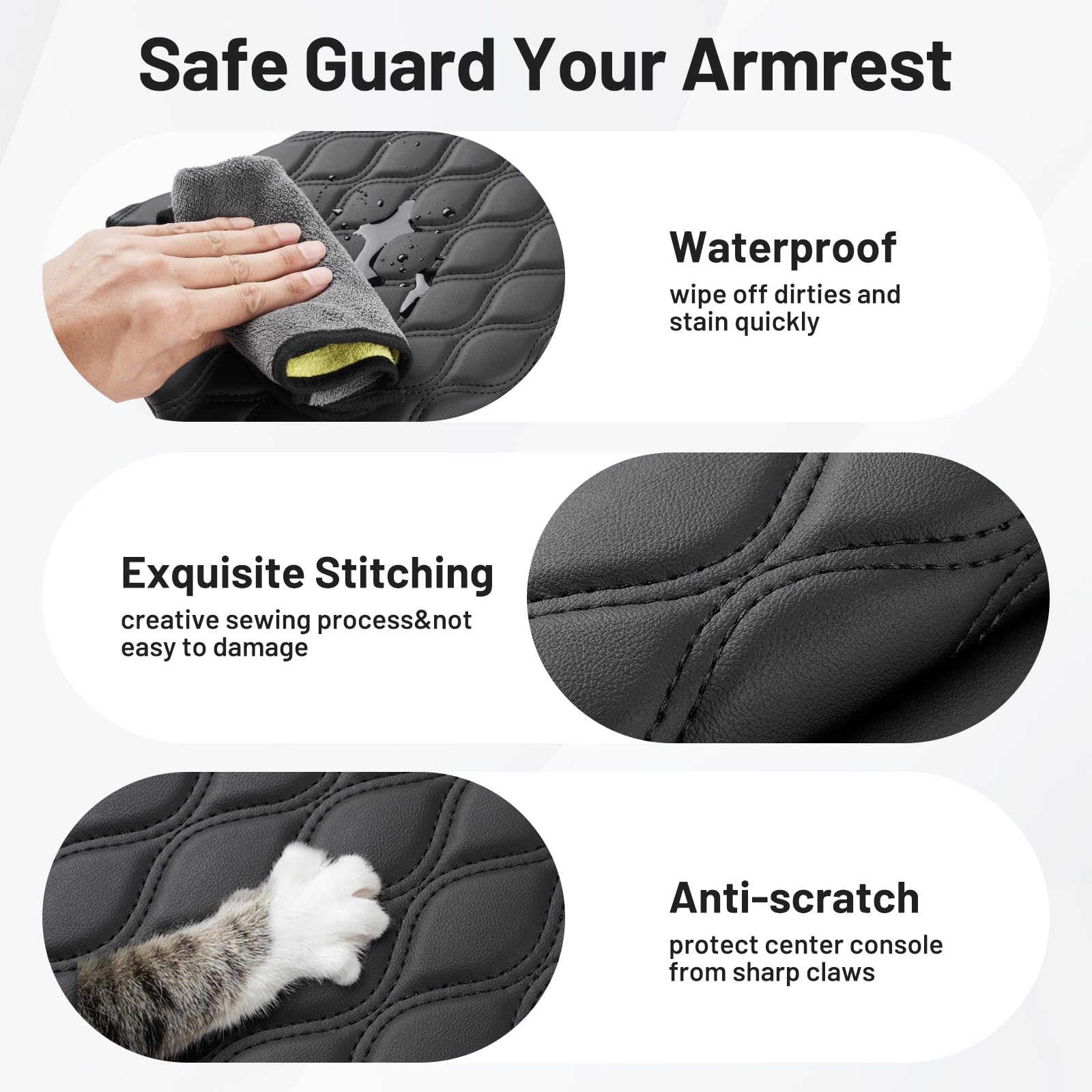 Autorder Sorento center console cover with elastic-fit system