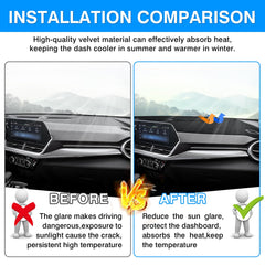 Autorder UV-protection dash mat shields from sun fading