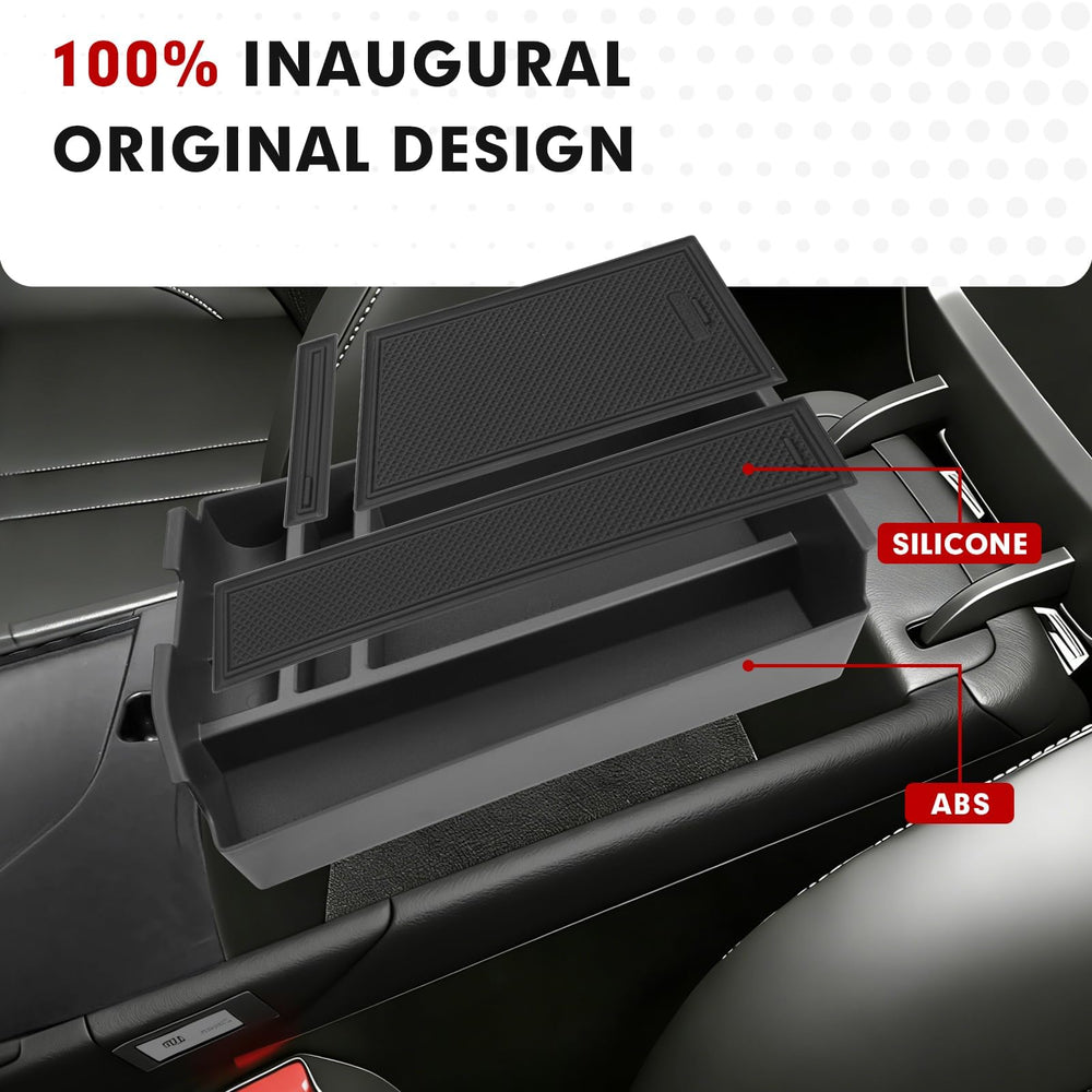 Autorder washable console insert cleans quickly for a fresh look.