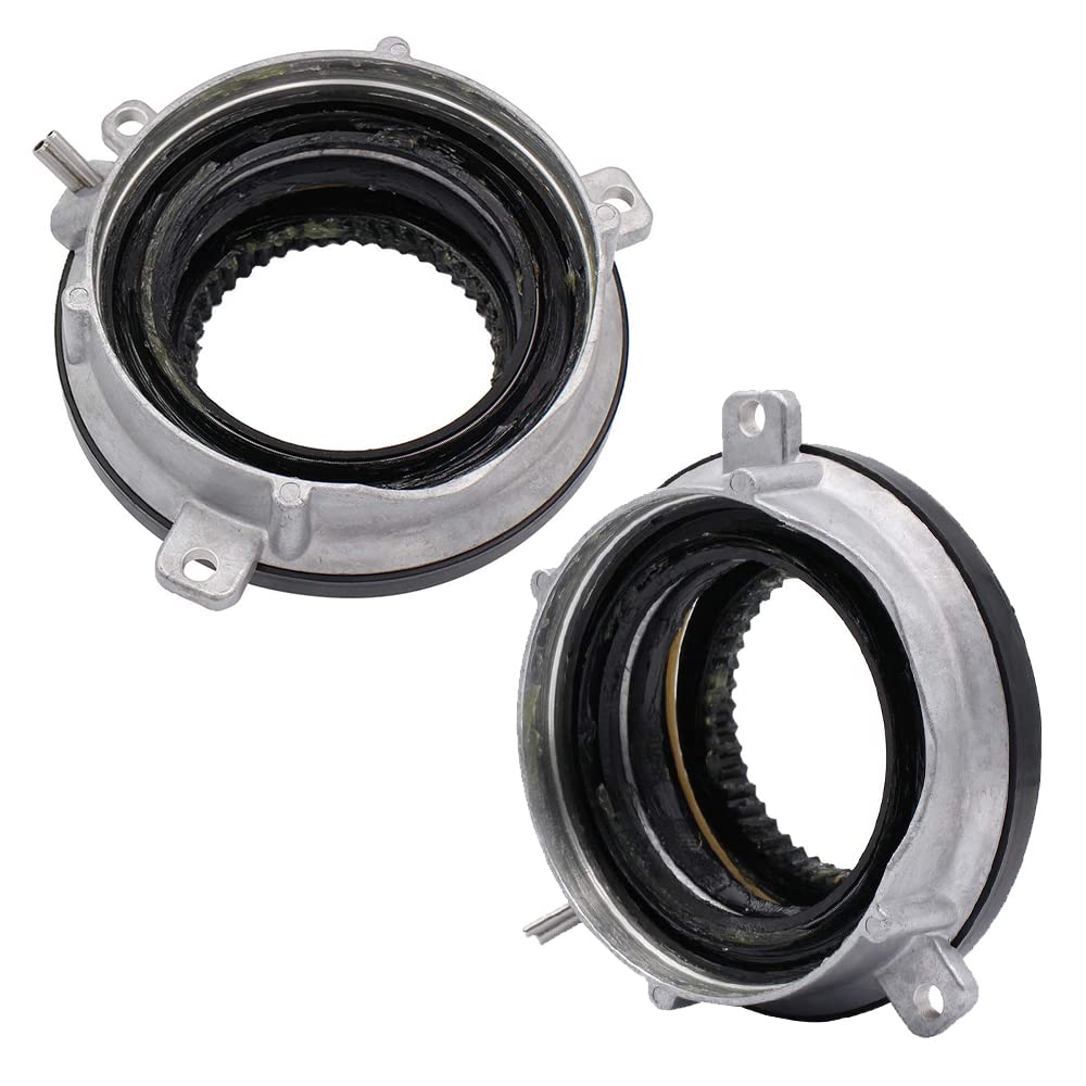 Autoround 4WD locking hub actuator for front left wheel hub improves drivetrain reliability.