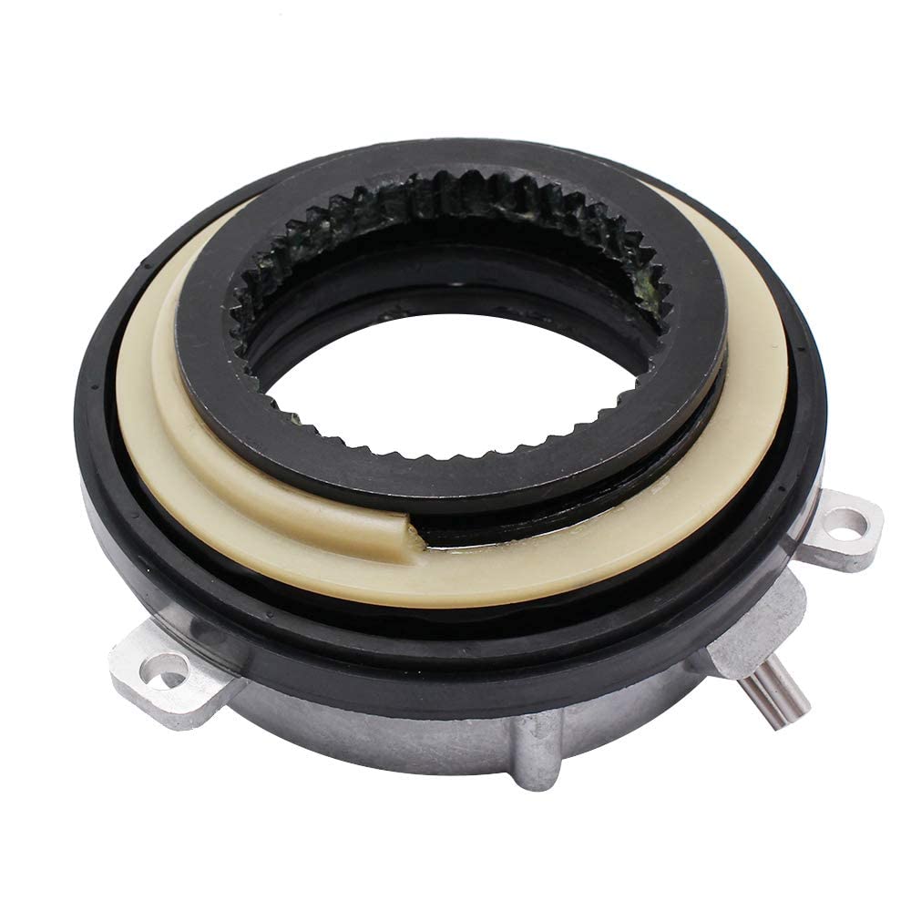 Autoround 4WD locking hub actuator for front right wheel hub improves drivetrain reliability.