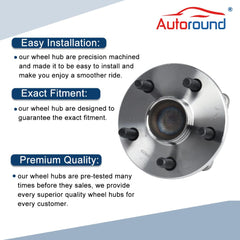 Autoround 512403 flange 135mm for precise fit and quick replace.