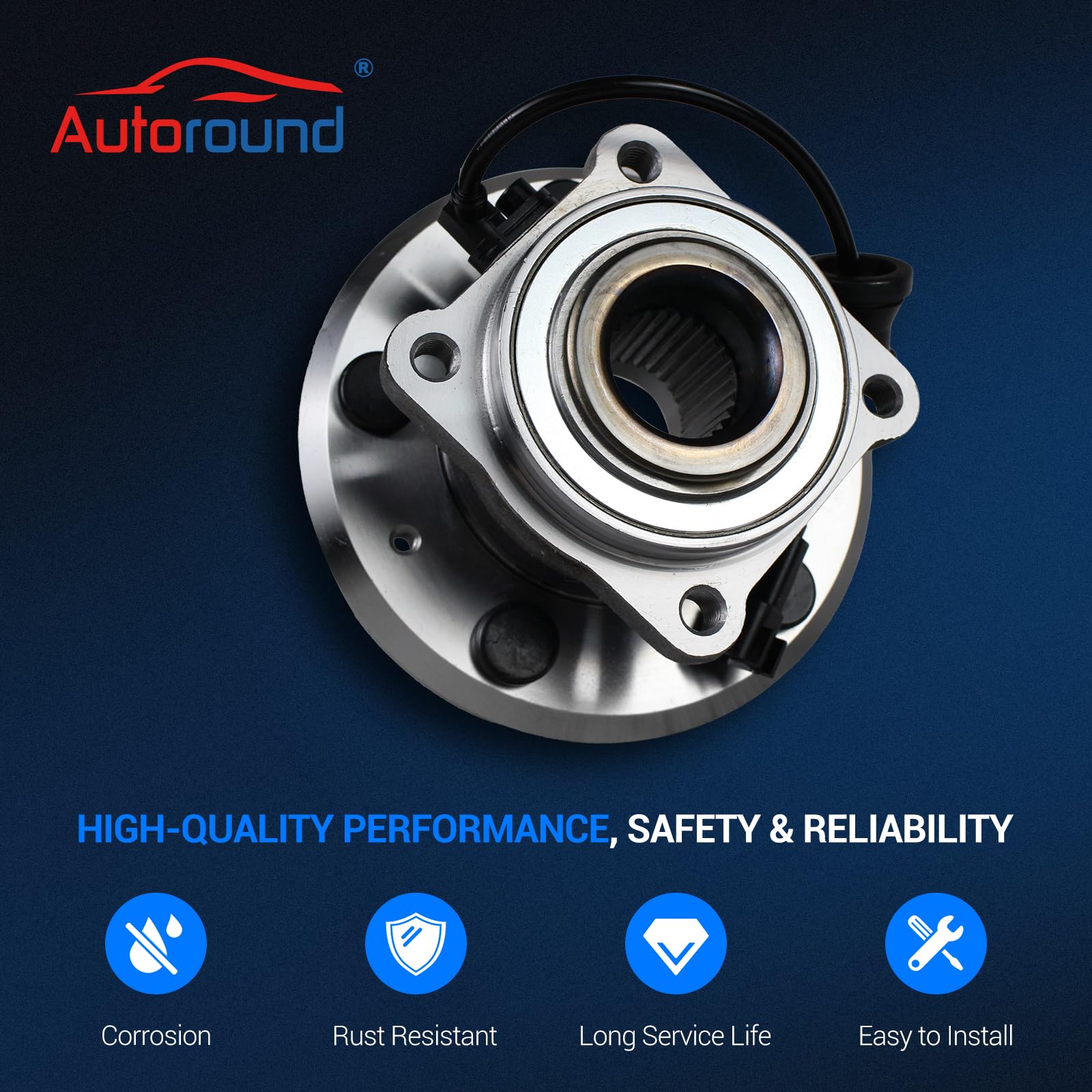 Autoround 512440 installation in progress shot, demonstrates straightforward fit