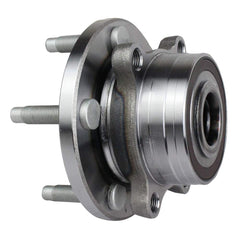 Autoround 512460 wheel hub rear view, showcasing robust flange and ABS compatibility.