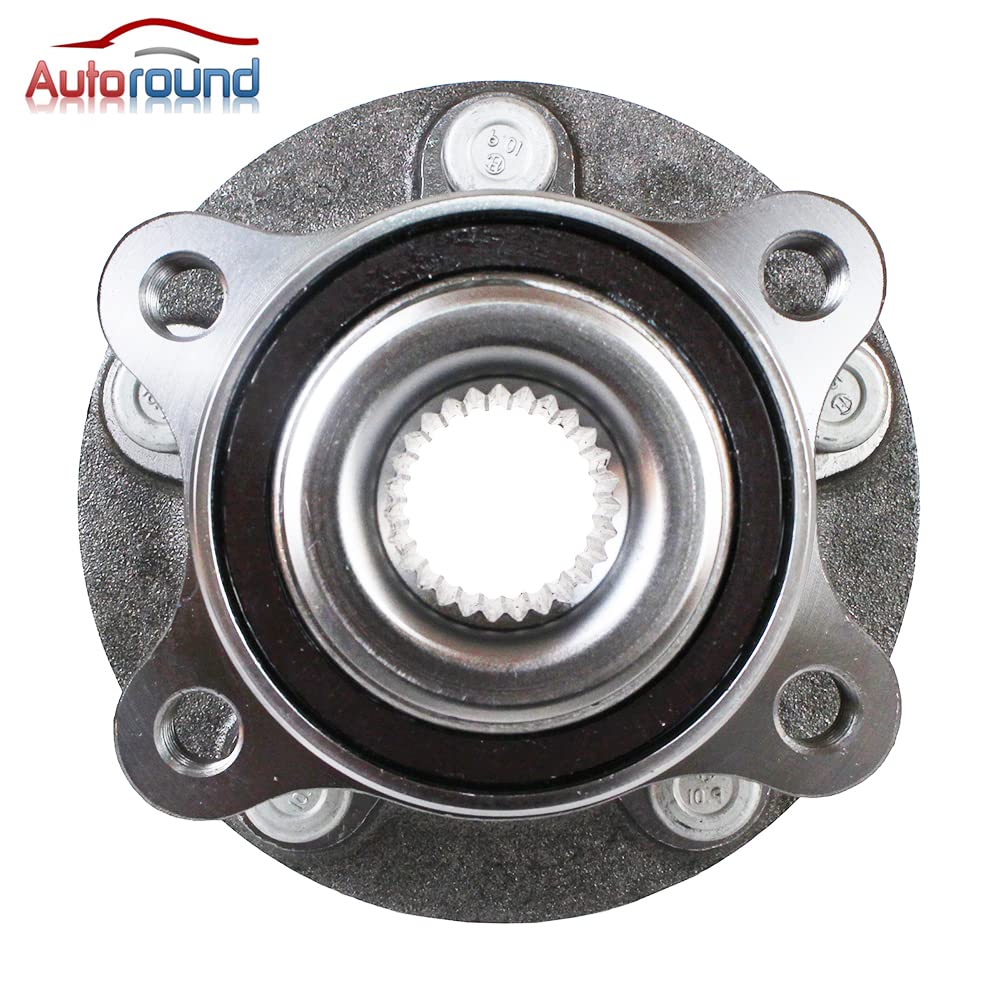 Autoround 512498 ABS-enabled hub close-up showing sensor compatibility and fit.