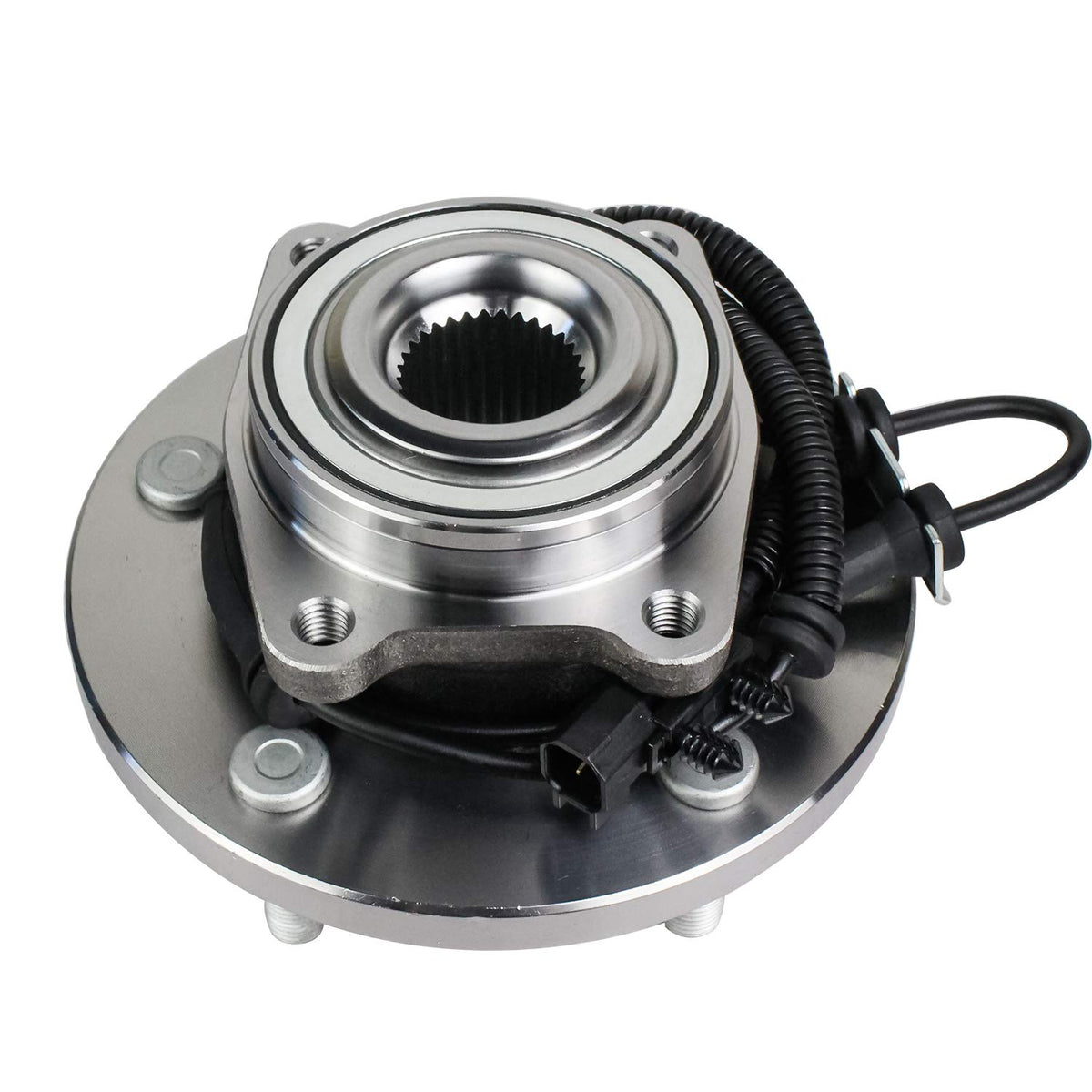 Autoround 513273 front wheel hub close-up showing precise fit and reliability