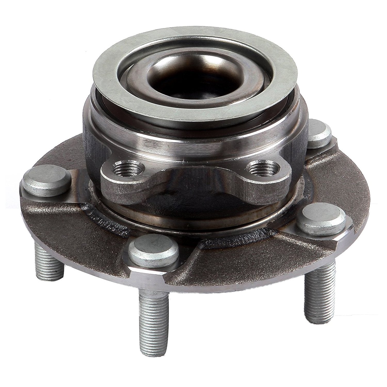 Autoround 513298 front hub assembly closeup showing precise machining for smooth rotation.