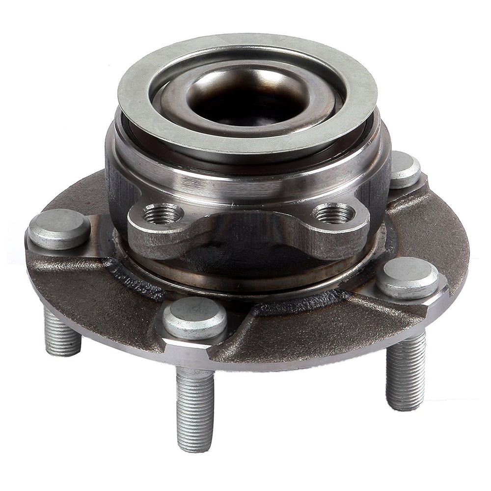 Autoround 513298 front hub assembly closeup showing precise machining for smooth rotation.