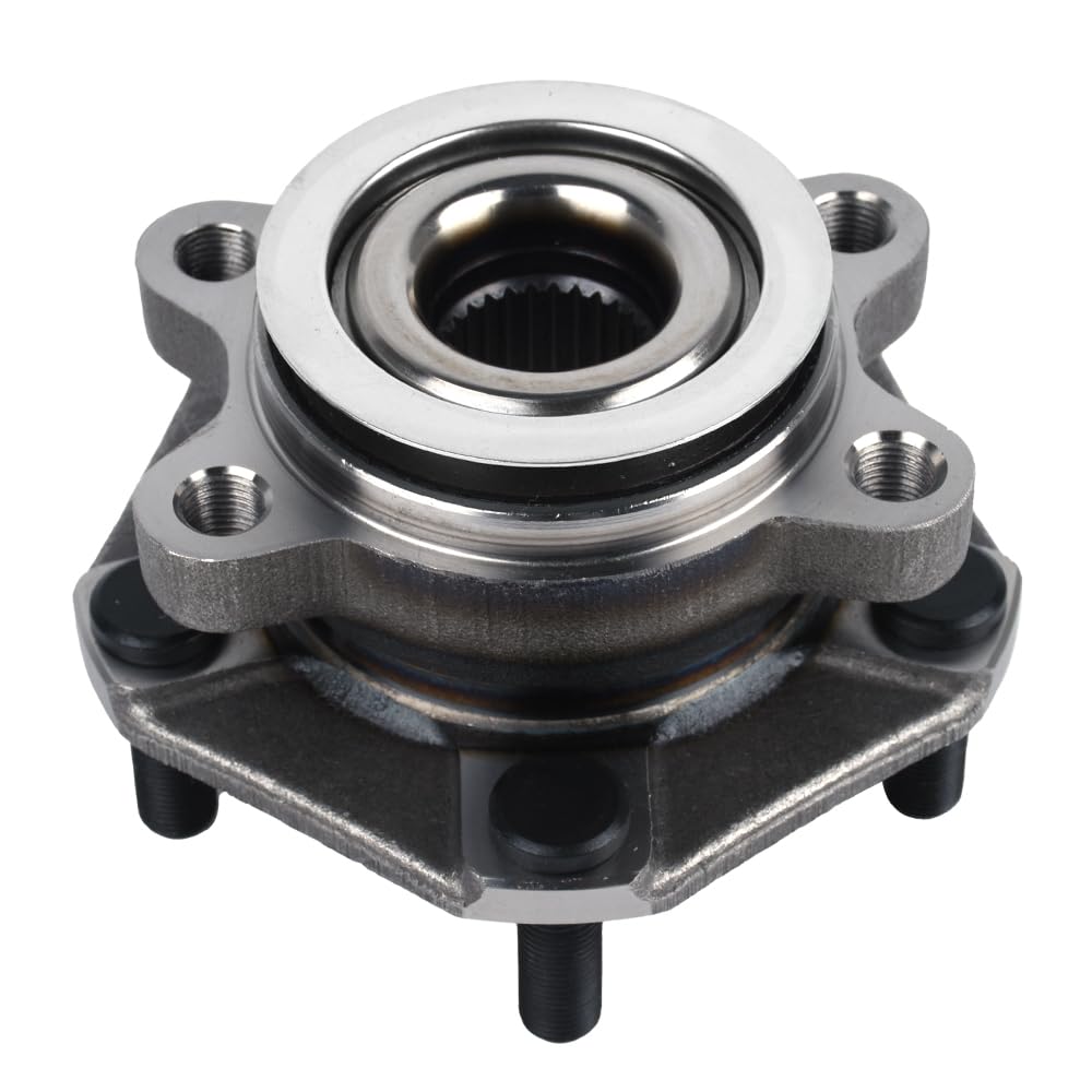 Autoround 513364 front hub for Nissan Sentra showing robust build and smooth rotation potential