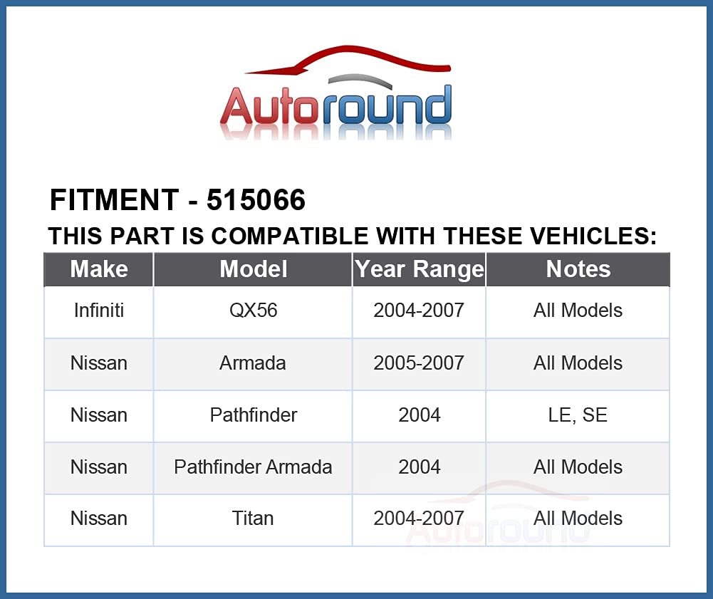 Autoround 515066 replacement hub assembly with OEM-like fit