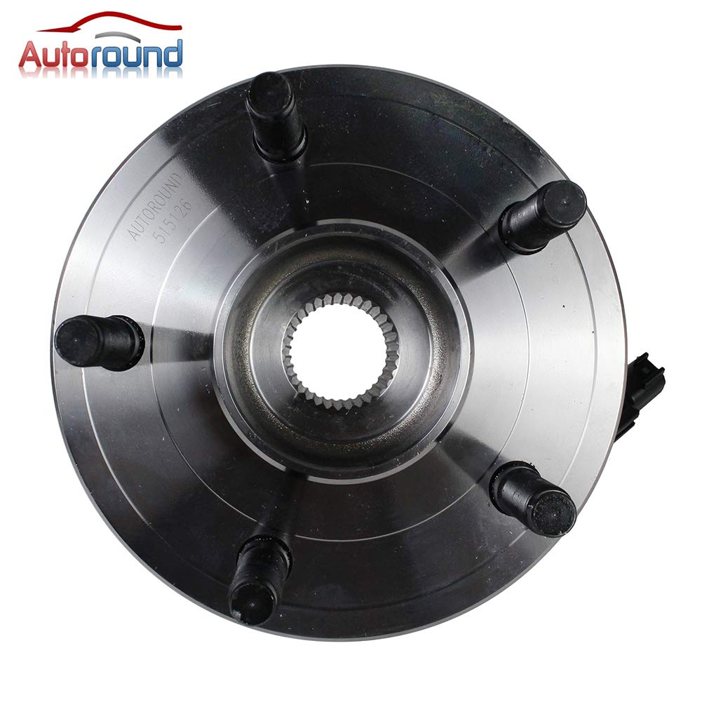 Autoround 515126 5-lug hub assembly suitable for front axle replacement.