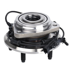 Autoround front wheel bearing and hub assembly on Jeep Wrangler showing fit for 2011-2017 models