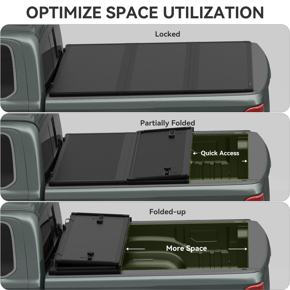 AUTOSAVER88 privacy-lock tailgate tonneau secures belongings during travel.