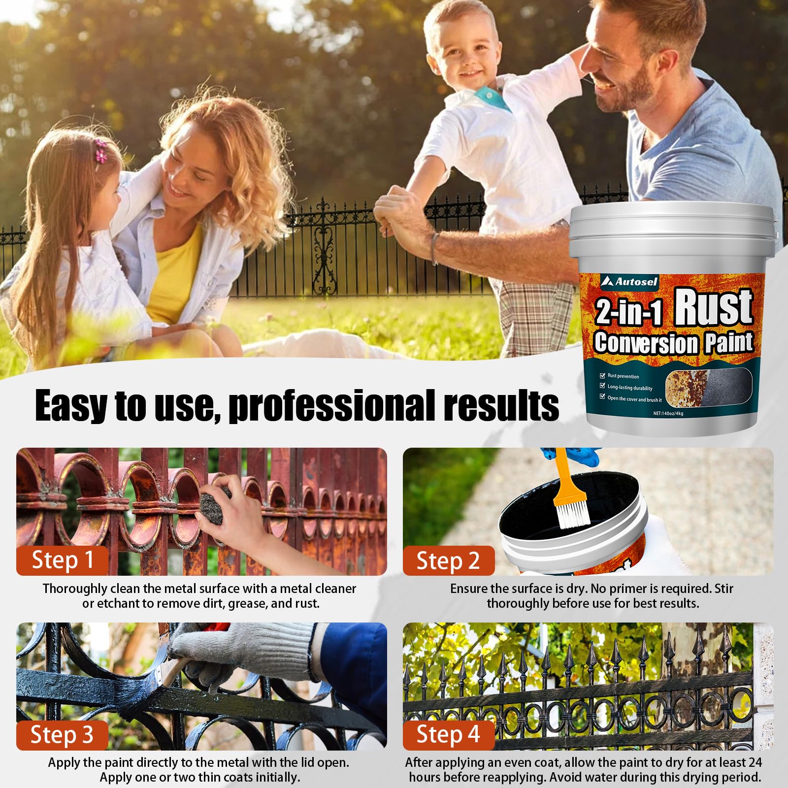 Autosel Ultra 2-in-1 cure time indicating quick surface dry to handle