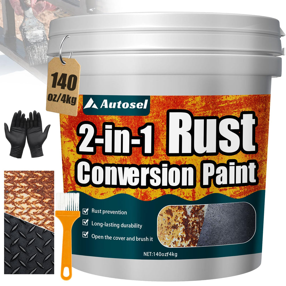 Autosel Ultra 2-in-1 use on heavy equipment for rust stopping on steel