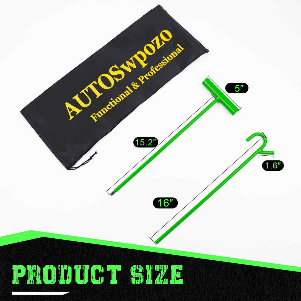 AUTOSwpozo solid steel chrome puller for durable performance