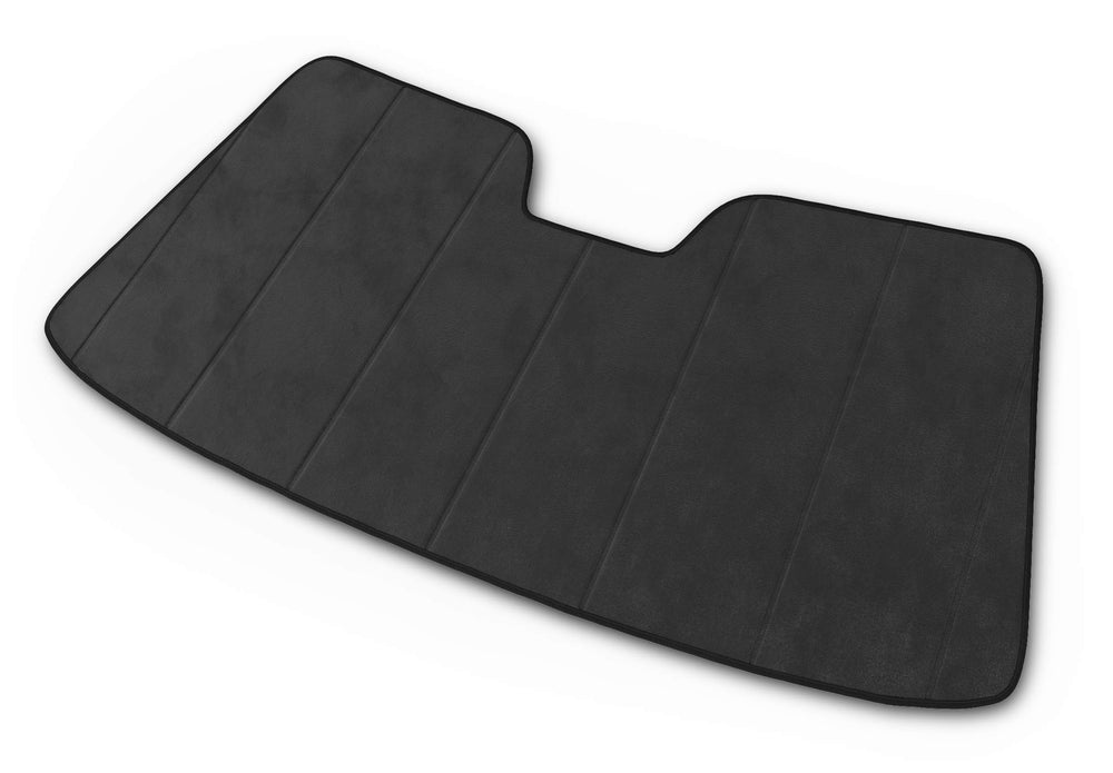 Autotech Park sunshade with foam-core insulation enhances cabin temperature control.