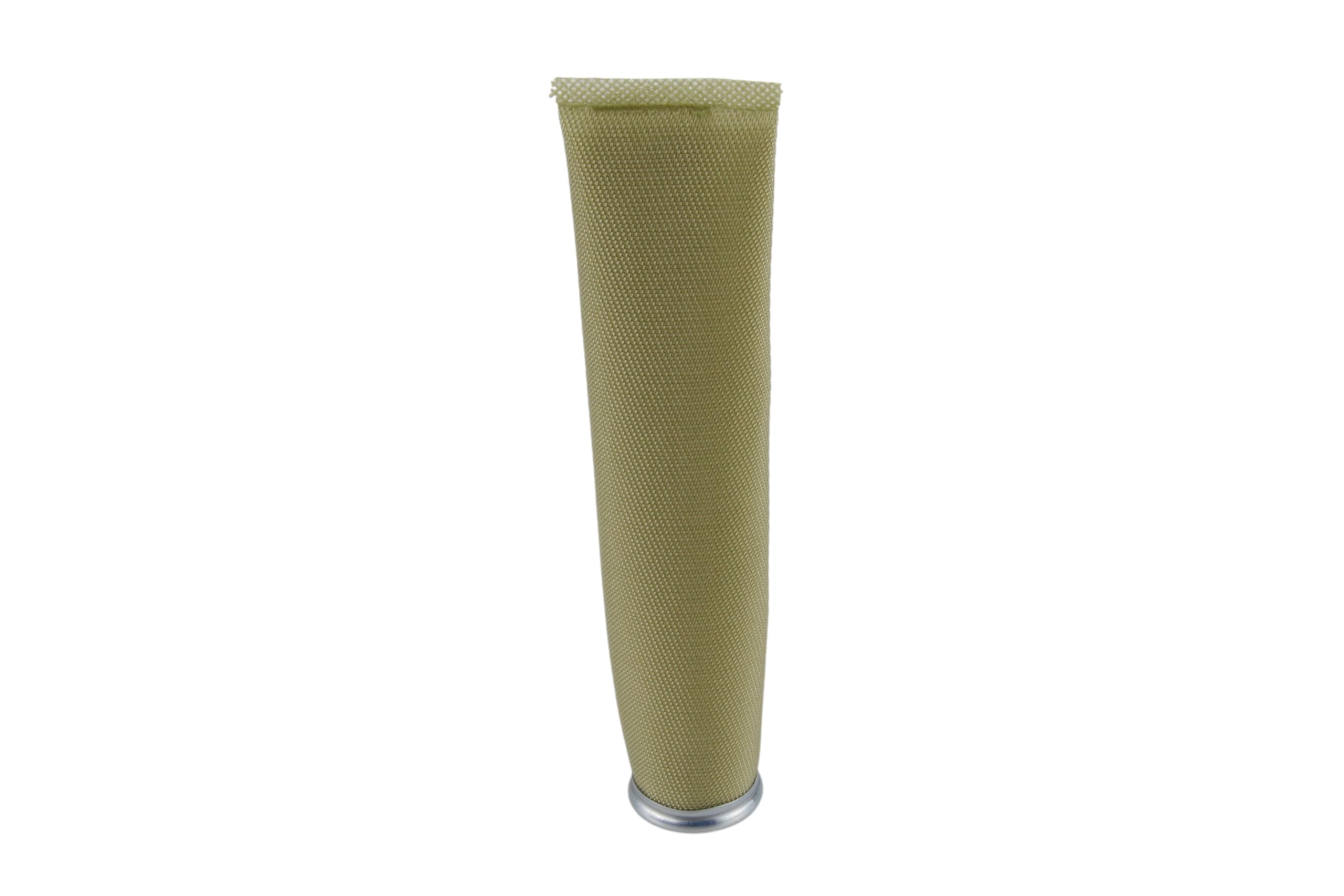 Autotecnica filter sock installation view shows vehicle-specific fit.