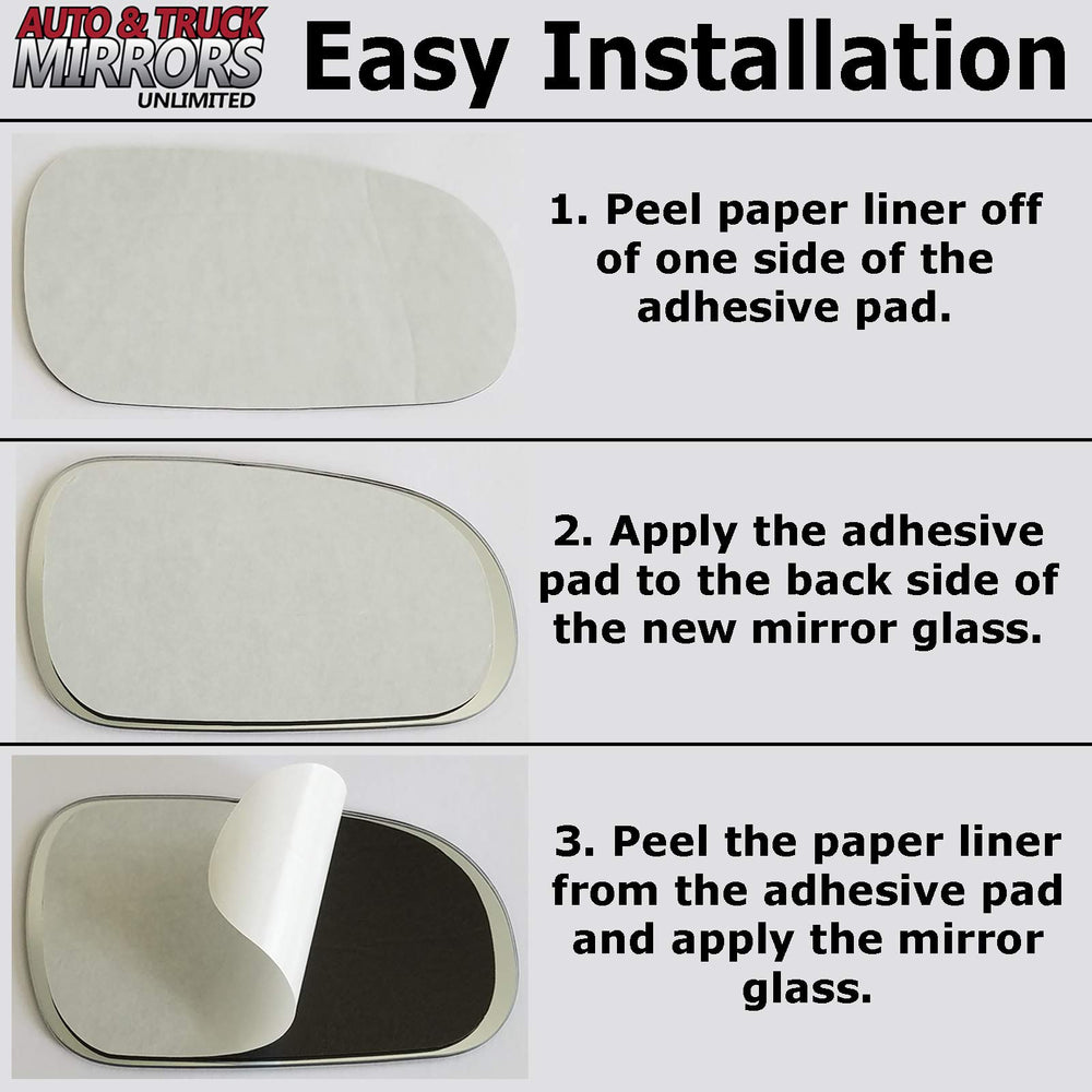 AutoTruckMirrorsUnlimited Passat diagonal measurement helps confirm correct match.